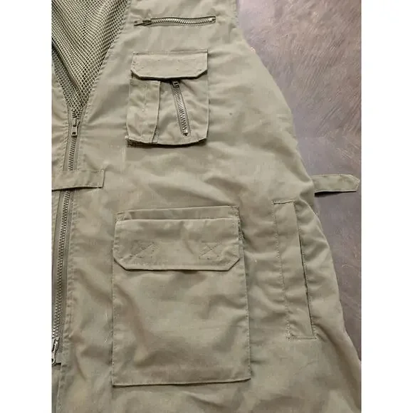 Rothco Tactical Vest Thick Heavy Duty Brown Tan shooting Combat Tested Size XL - Picture 4 of 15
